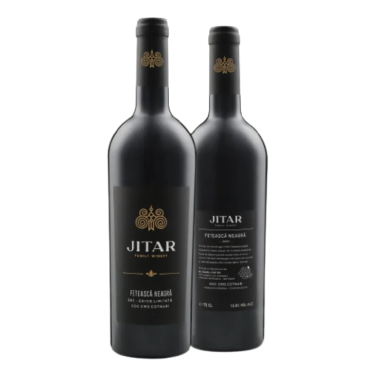 Fetească Neagră ecologică – vin roșu sec | Crama Jitar