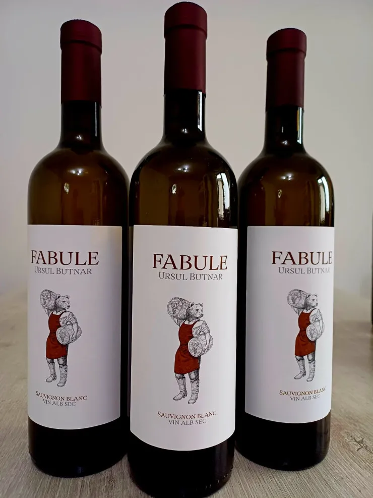 vin alb Fabule Ursul Butnar 0,75